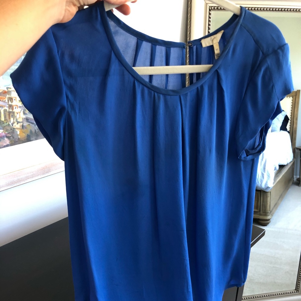 Joie Tristabelle Silk Tee Blouse